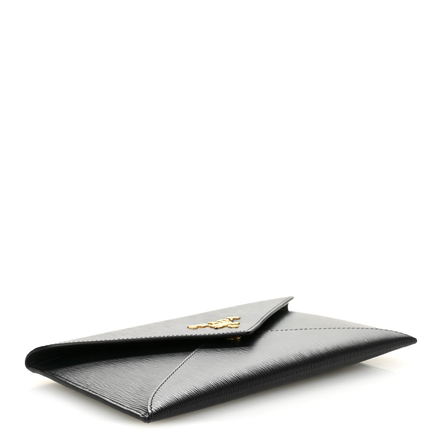 Prada Vitello Move Envelope Wallet Black 4 of 7