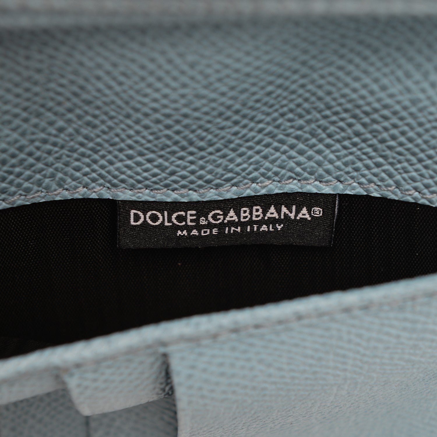 Dolce & Gabbana Dauphine Mini Von Bag Light Blue 7 of 8