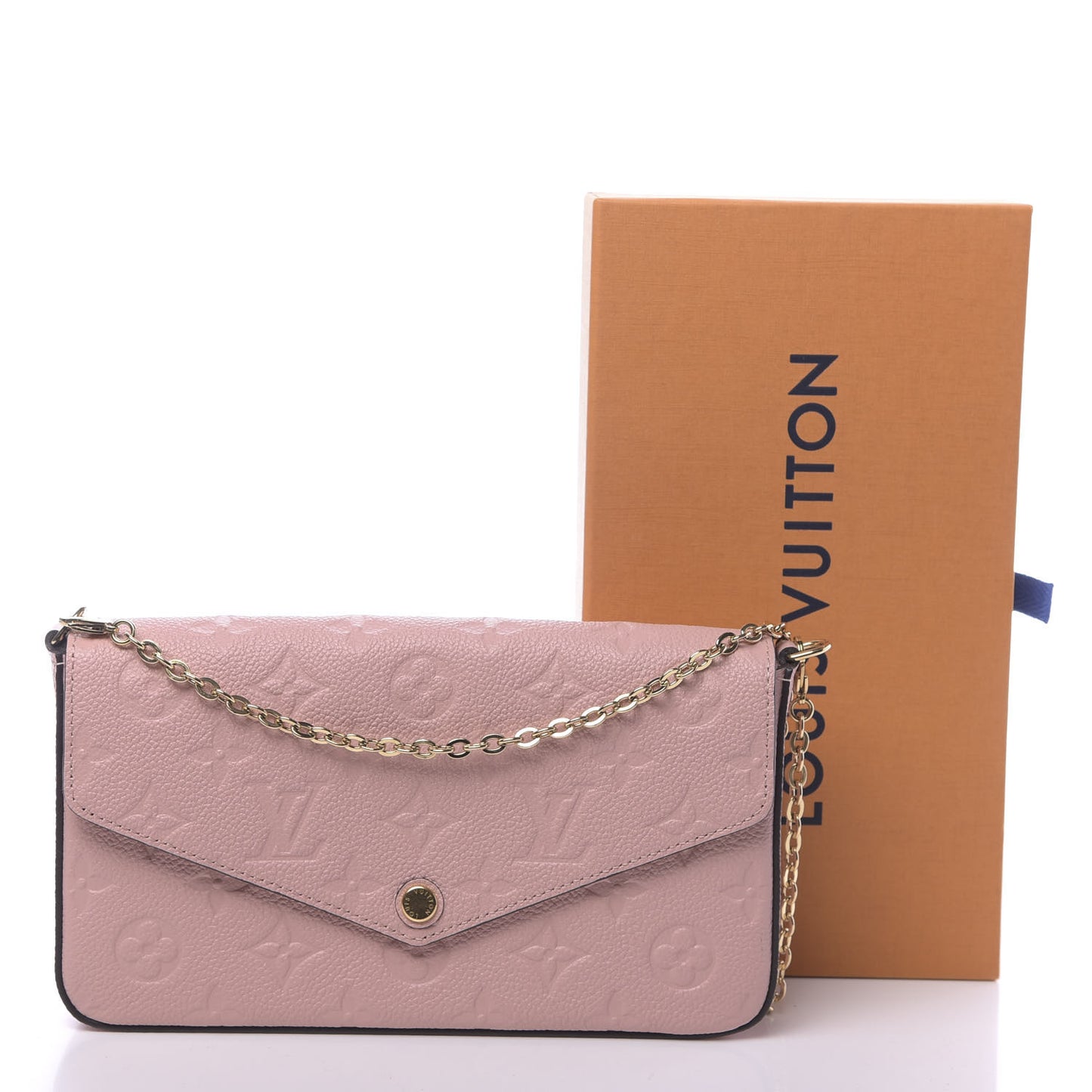 Empreinte Pochette Felicie Chain Wallet Rose Poudre