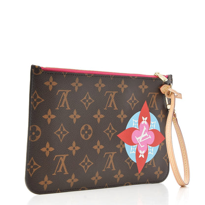 Louis Vuitton Monogram World Tour Neverfull MM GM Pochette 3 of 7