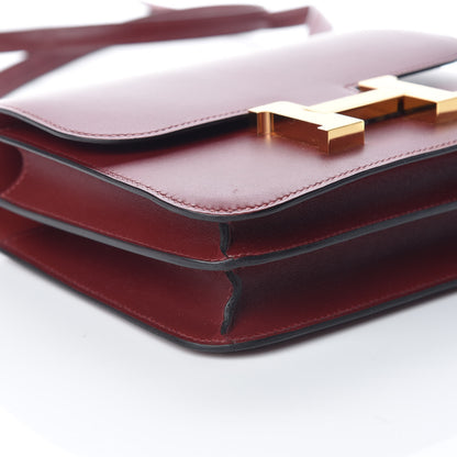 Hermes Veau Monsieur Constance 18 Rouge H 5 of 21