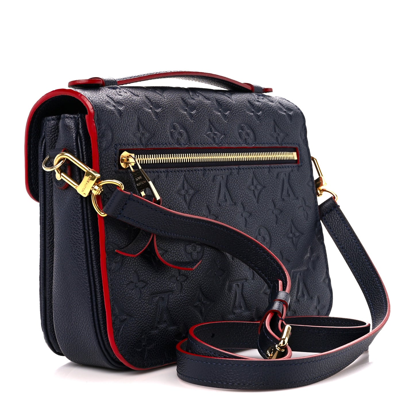 Empreinte Pochette Metis Marine Rouge
