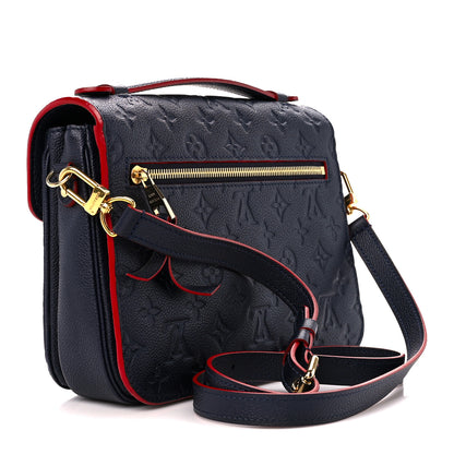 Louis Vuitton Empreinte Pochette Metis Marine Rouge 3 of 11