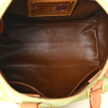 Louis Vuitton Calfskin Monogram Speedy P9 Bandouliere 30 Frozen Lime 5 of 11