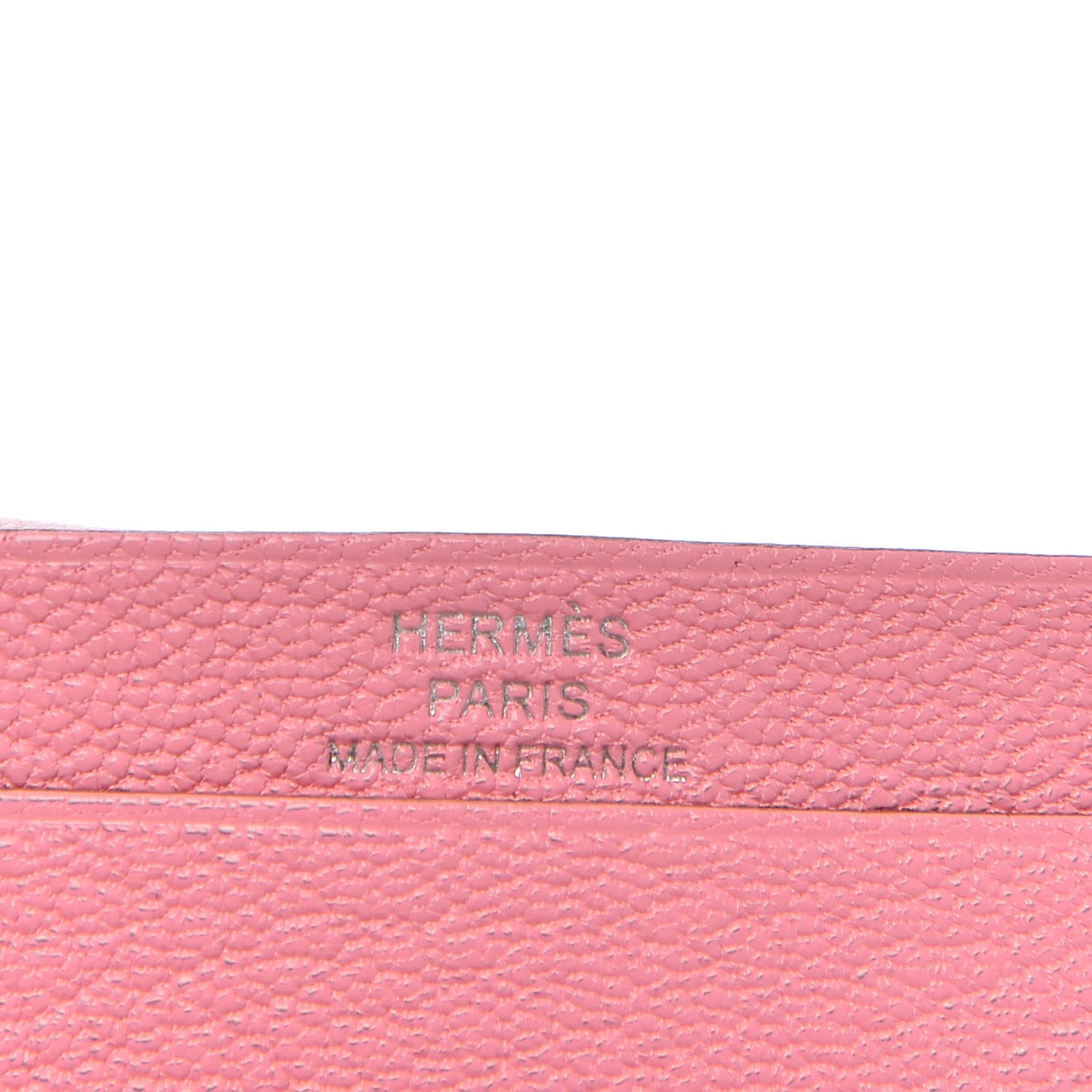 Chevre Mysore Bearn Card Holder Wallet Rose Confetti