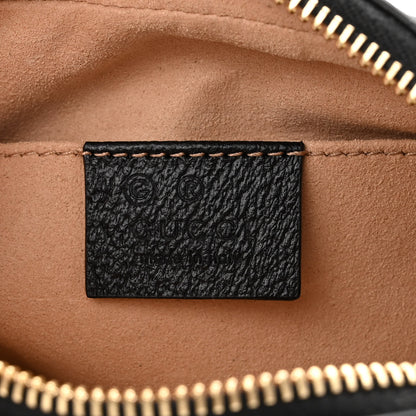 Gucci Calfskin Web Mini Ophidia Shoulder Bag Black 6 of 10