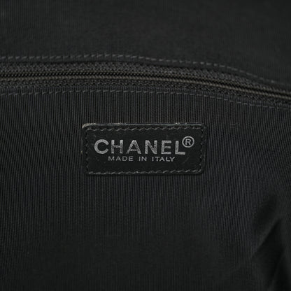 Chanel Lambskin Bubble Quilt Large Double Bowling Bag Black 6 of 11