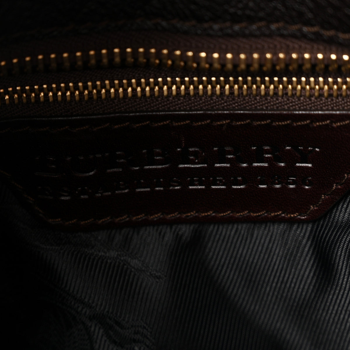 Calfskin Metal Stitch Lowry Chocolate
