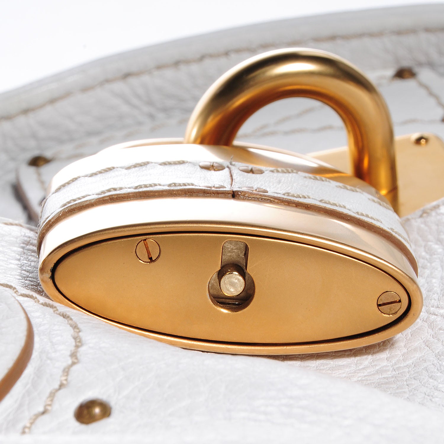 Chloe Leather Medium Paddington White 9 of 10