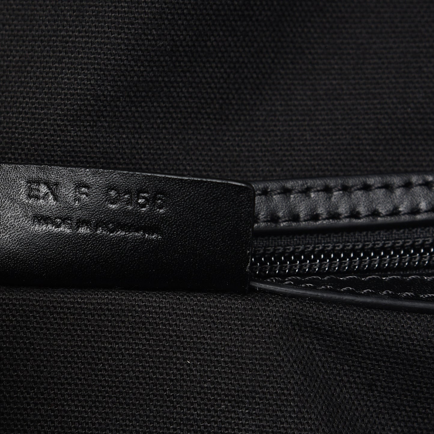 Calfskin Love Print Backpack Black