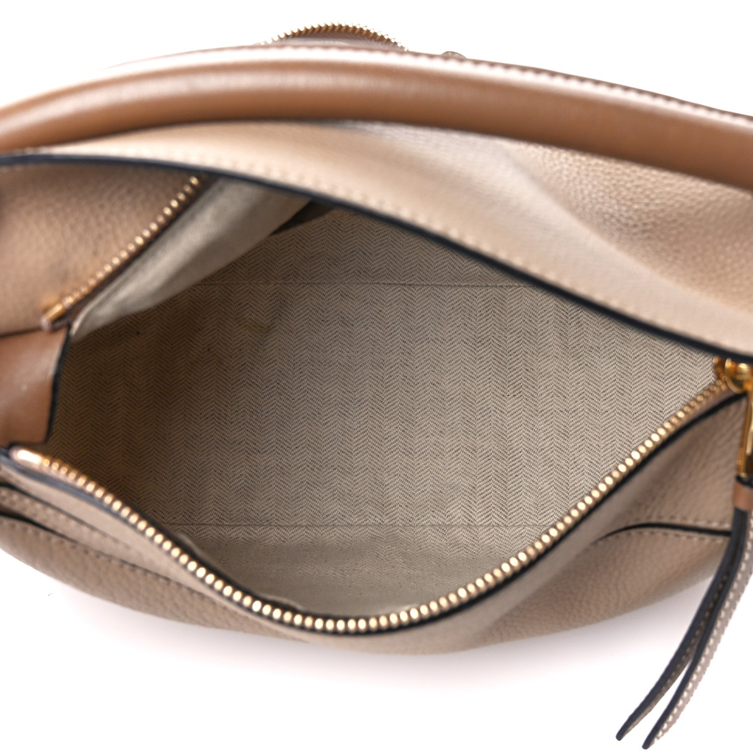 Loewe Grained Calfskin Small Puzzle Bag Sand Mink 5 of 10