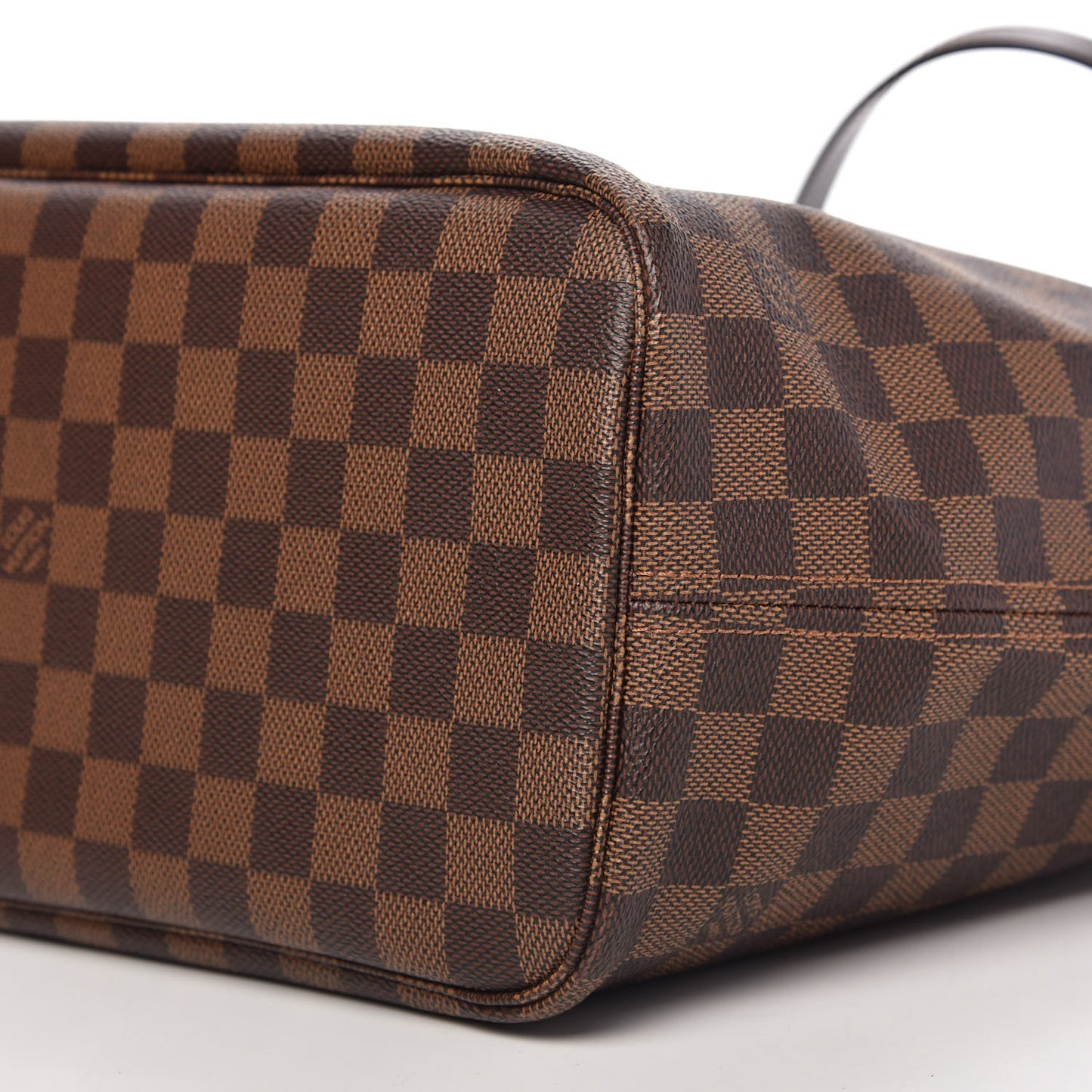 Damier Ebene Neo Neverfull MM Rose Ballerine