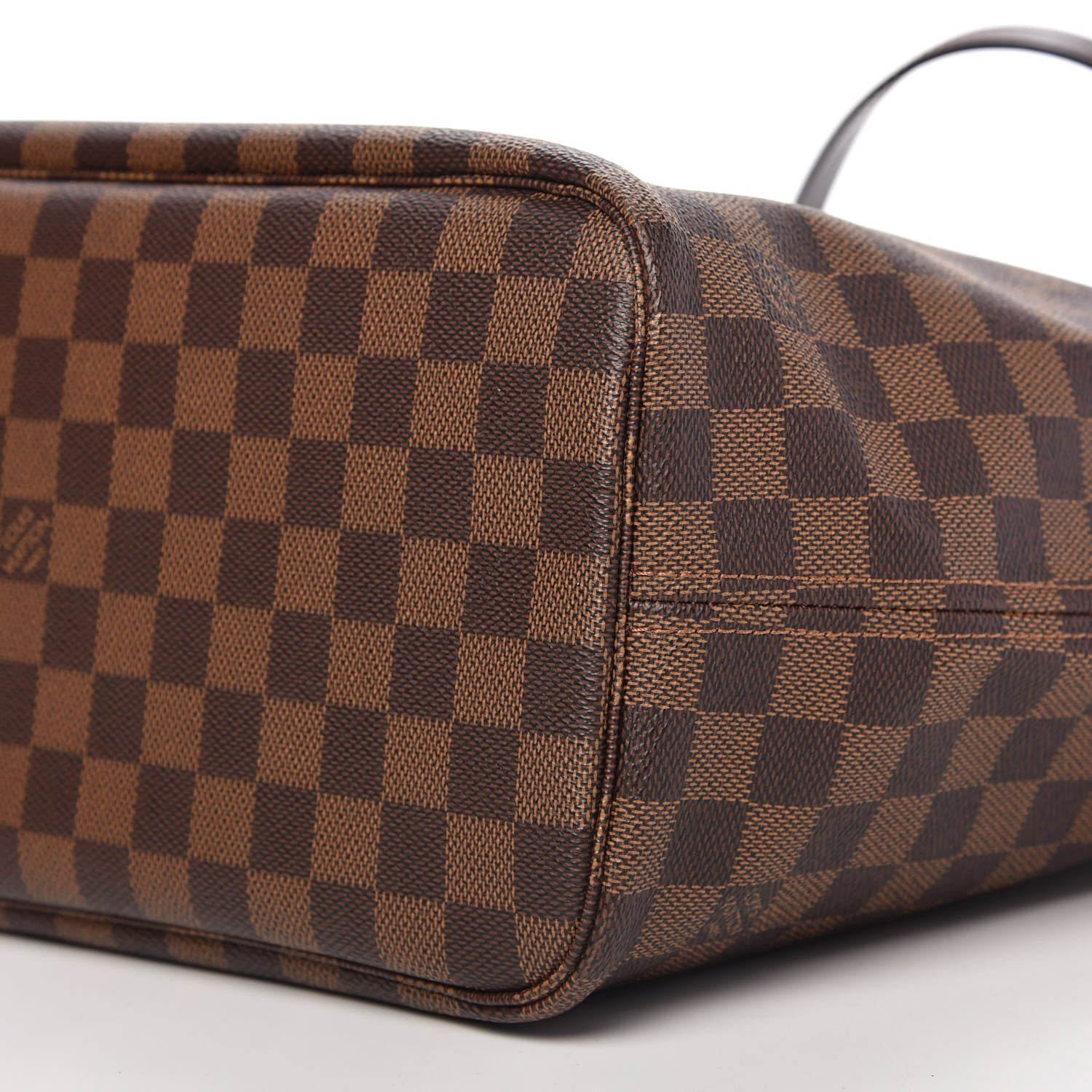 Louis Vuitton Damier Ebene Neo Neverfull MM Rose Ballerine 7 of 12