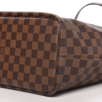 Louis Vuitton Damier Ebene Neo Neverfull MM Rose Ballerine 7 of 12