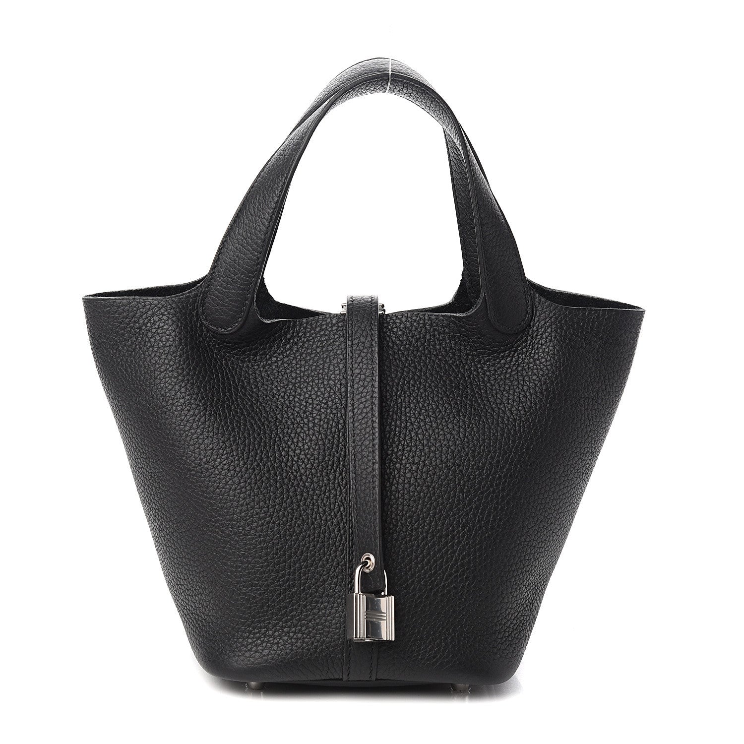 Hermes Taurillon Clemence Picotin Lock 18 PM Black 1 of 10