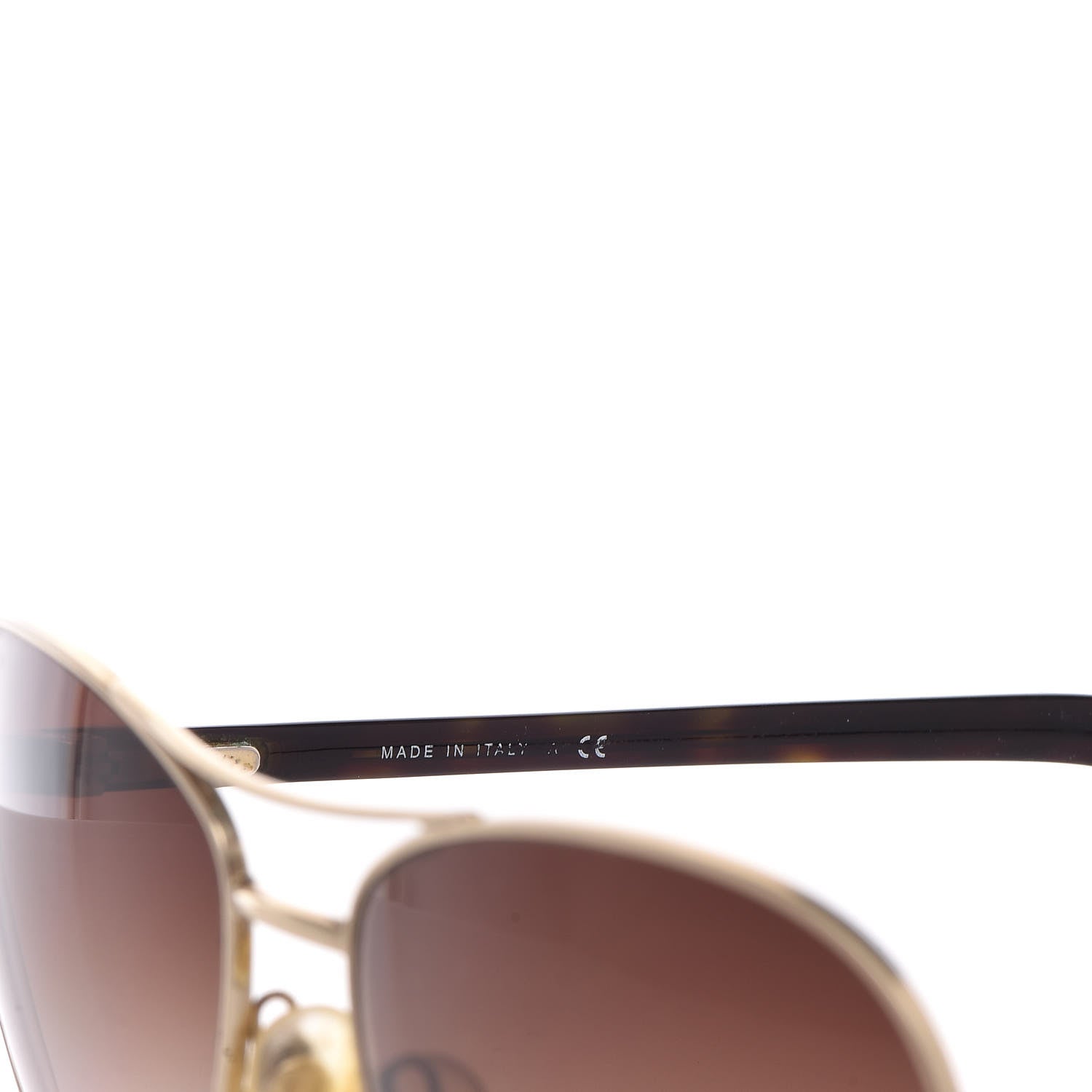 Chanel CC Aviator Sunglasses 4201 Gold 5 of 7