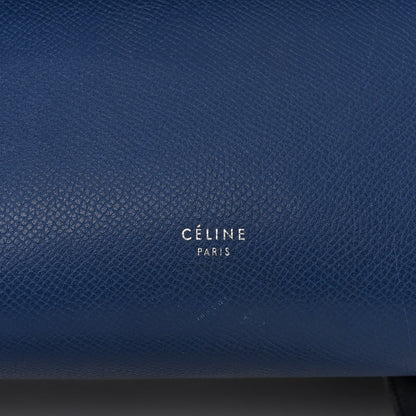 Celine Grained Calfskin Micro Belt Bag Indigo 6 of 11