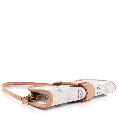 Louis Vuitton Monogram Multicolor Shirley White 4 of 7