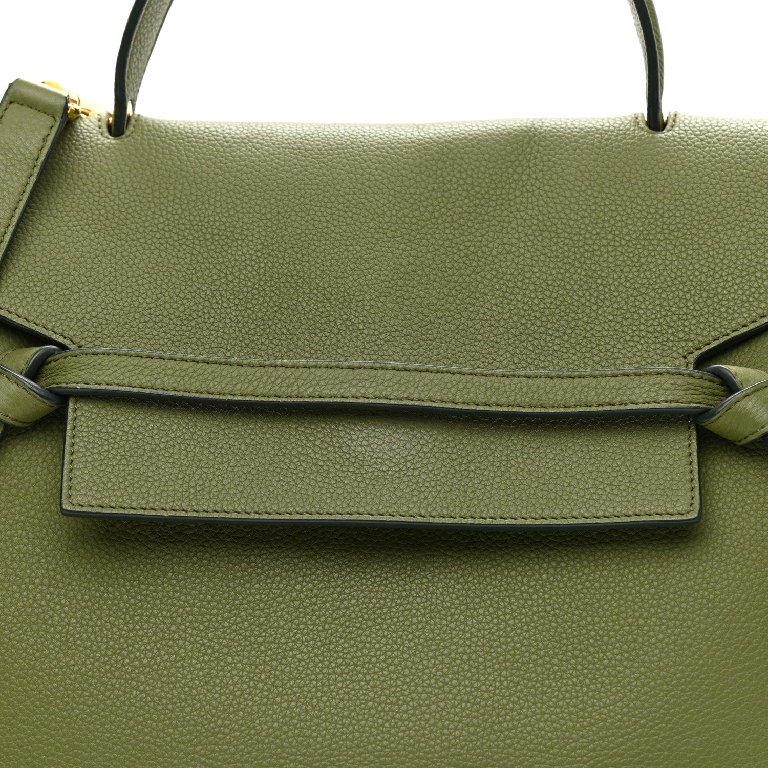 Celine Baby Grained Calfskin Mini Belt Bag Green 9 of 9