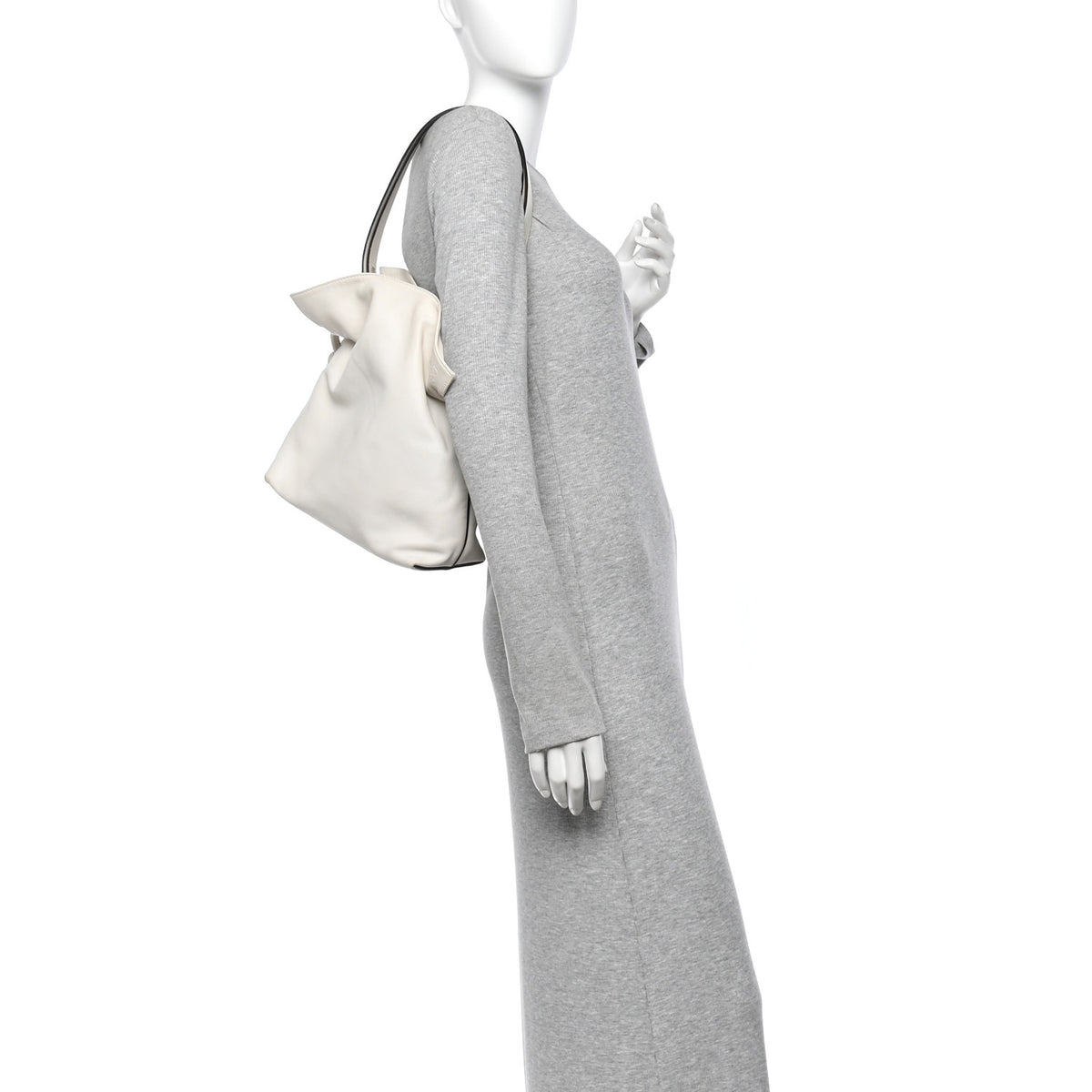 Loewe Nappa Flamenco Knot Bag Sea Salt 2 of 10