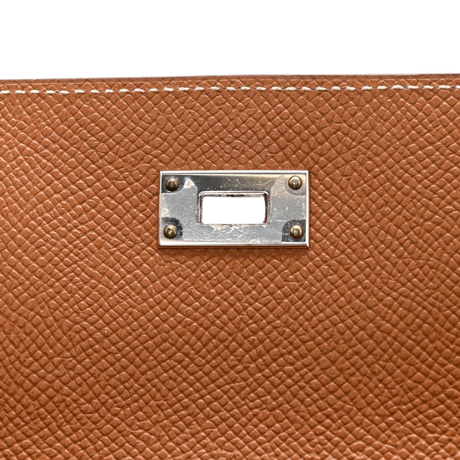 Hermes Epsom Kelly Longue Wallet Gold 8 of 8