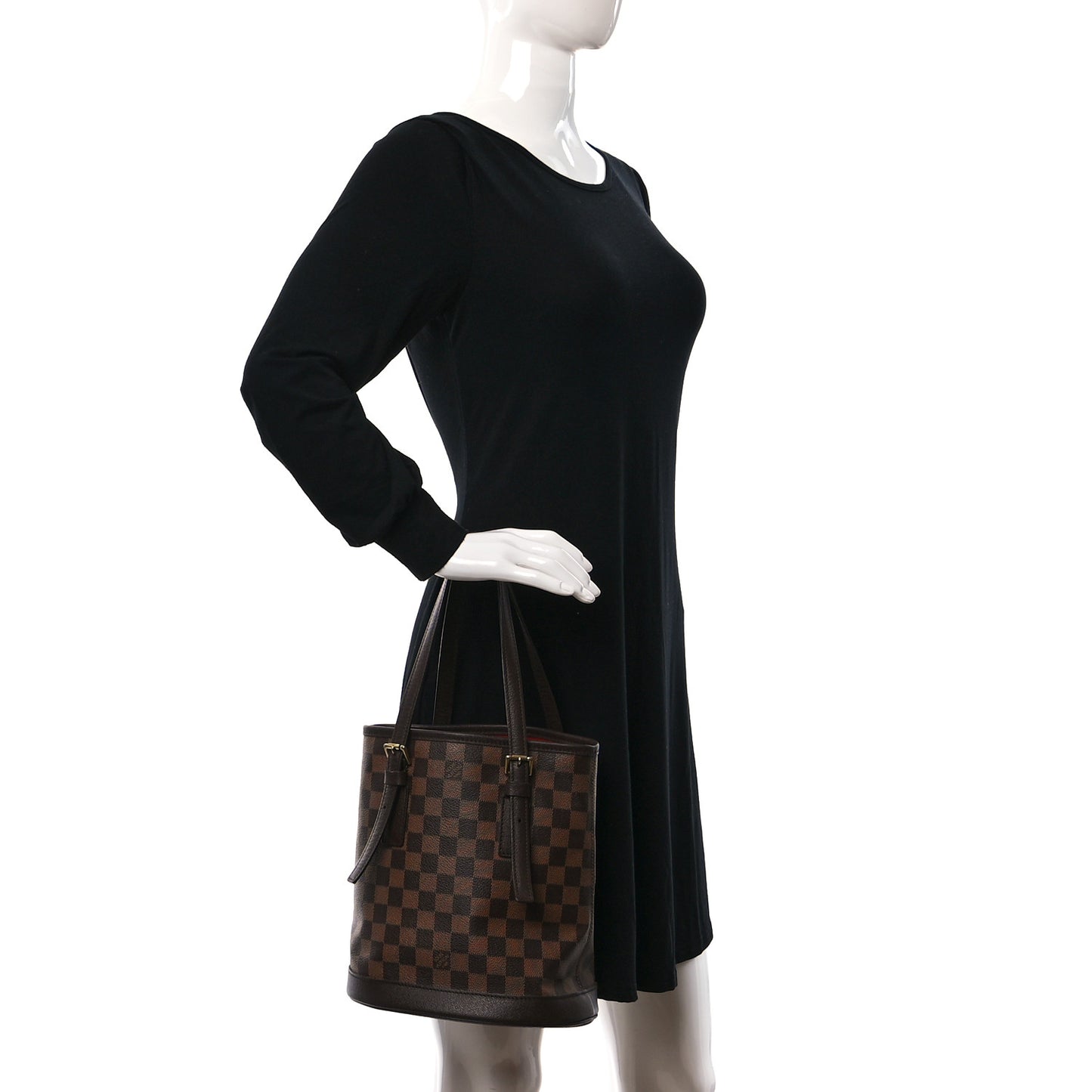 Damier Ebene Marais Bucket 23