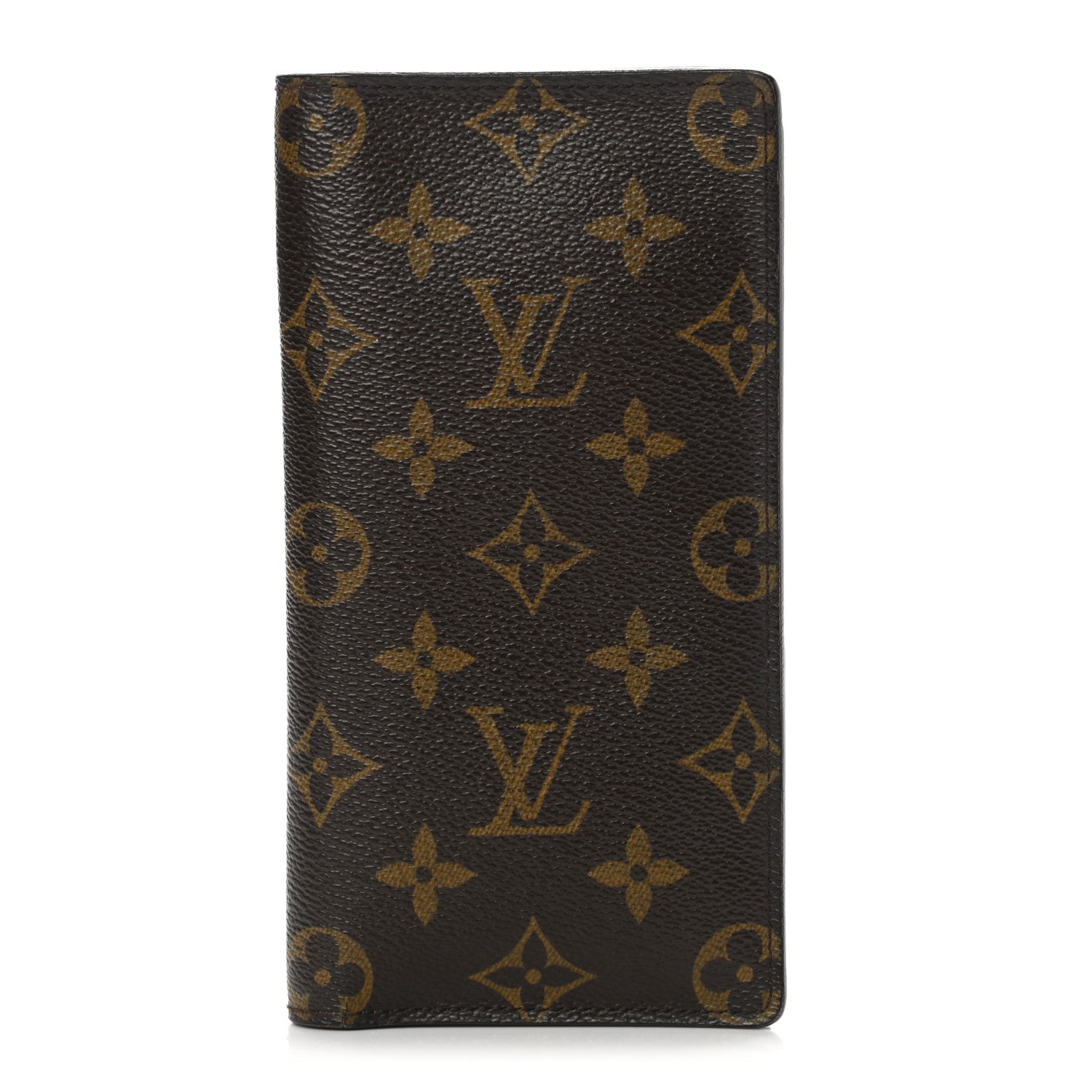 Louis Vuitton Monogram Porte Valeurs Checkbook Wallet 1 of 12