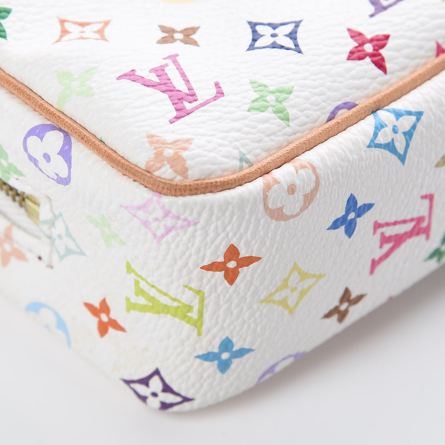 Monogram Multicolor Trousse Wapity White