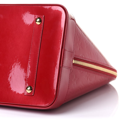 Louis Vuitton Vernis Alma GM Pomme D'Amour 9 of 9