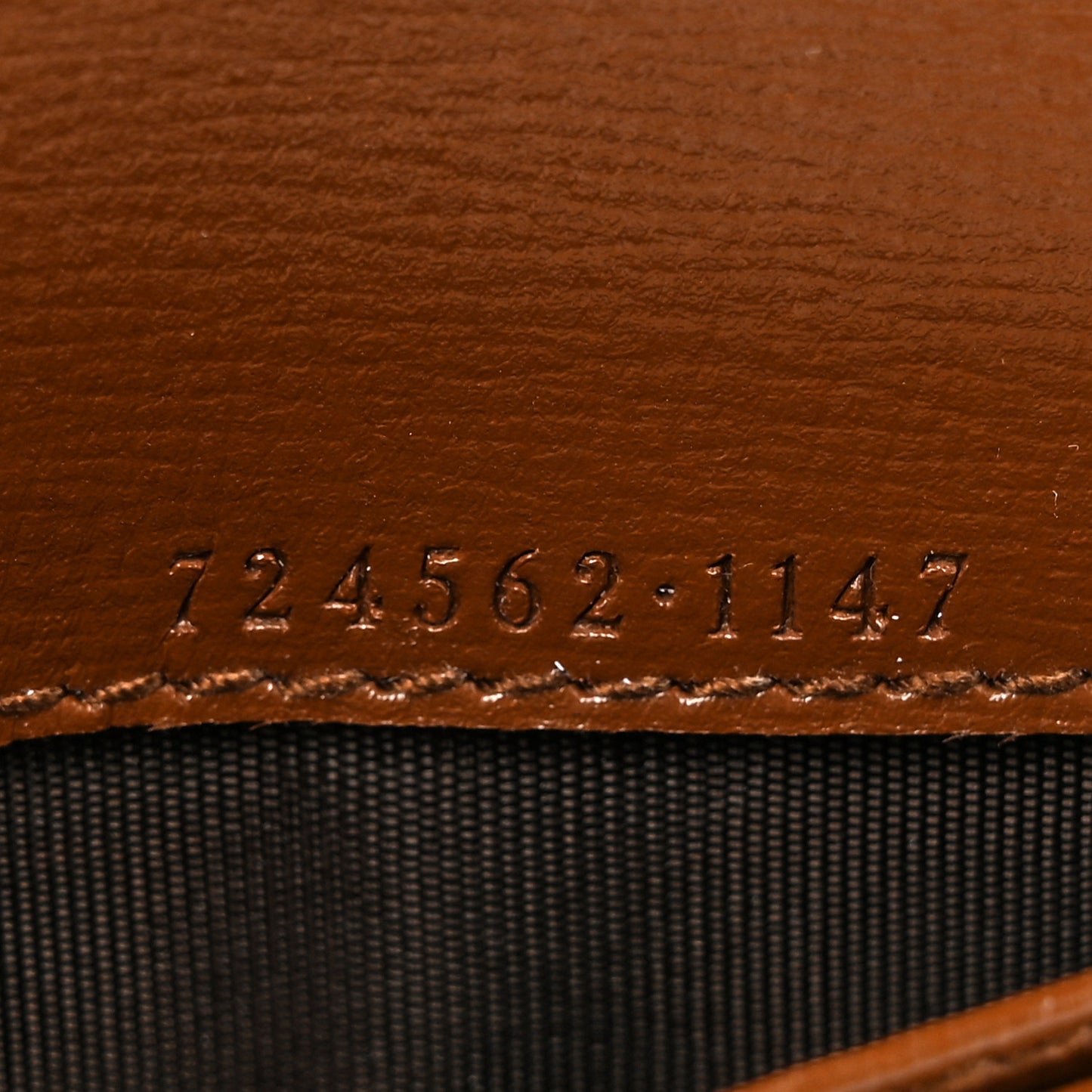 GG Supreme Monogram Azalea Calfskin Retro Interlocking G Passport Case Beige Ebony Brown Sugar