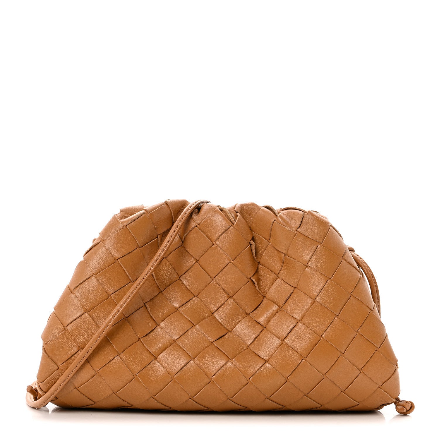 Bottega Veneta Nappa Intrecciato The Mini Pouch Carmel 1 of 12