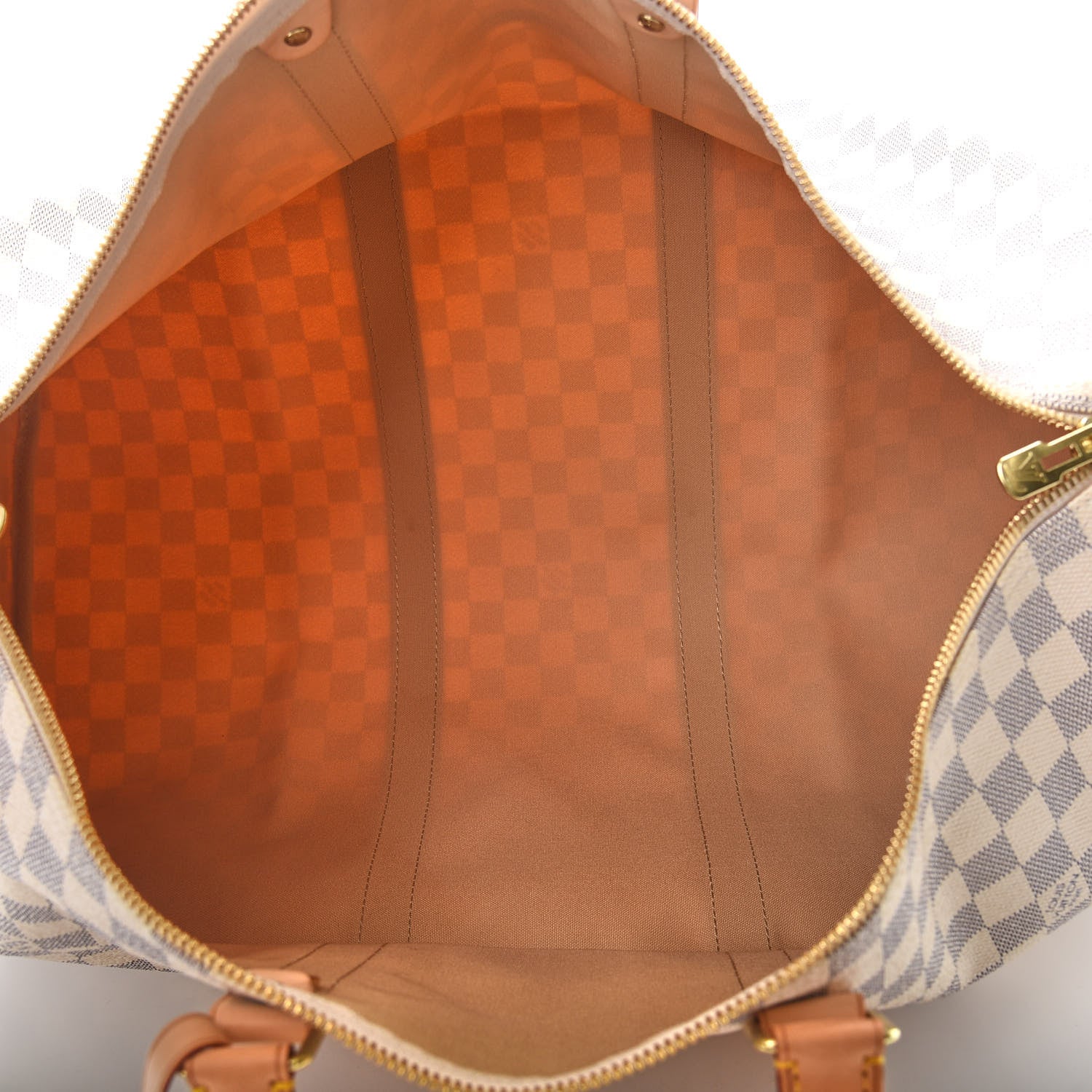 Louis Vuitton Damier Azur Keepall 50 4 of 13
