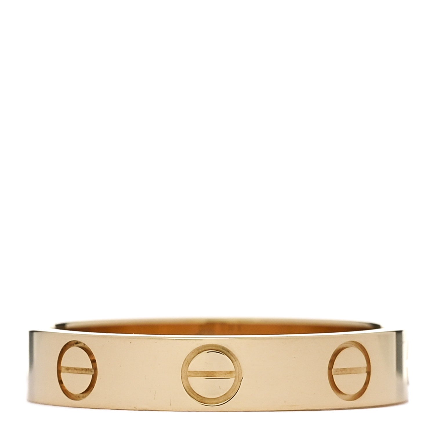 Cartier 18K Yellow Gold 3.5mm LOVE Wedding Band Ring 52 6 1 of 5