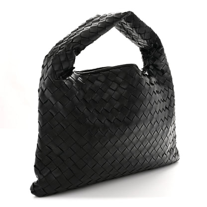 Bottega Veneta Calfskin Intrecciato Small Hop Black 3 of 10
