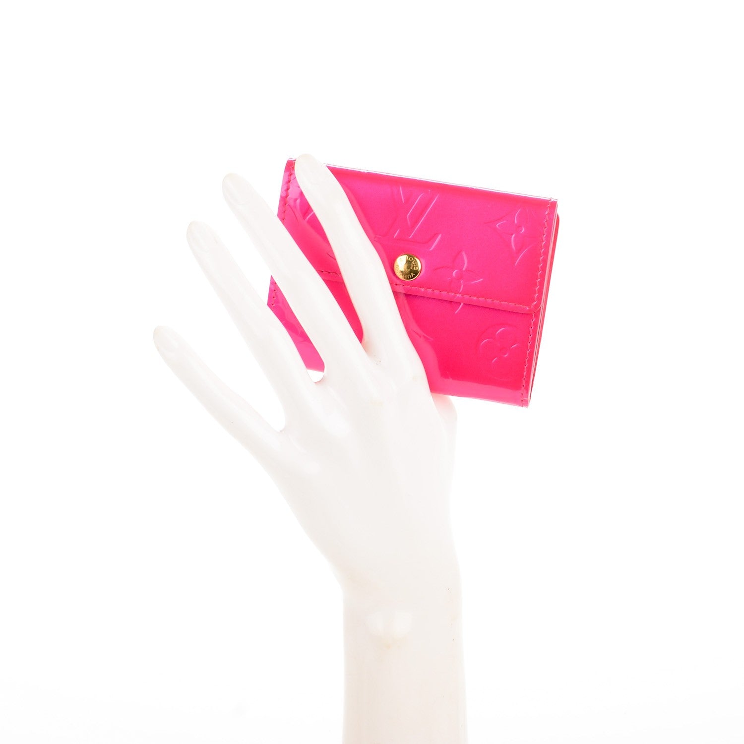 Louis Vuitton Vernis Ludlow Wallet Rose Pop 2 of 8