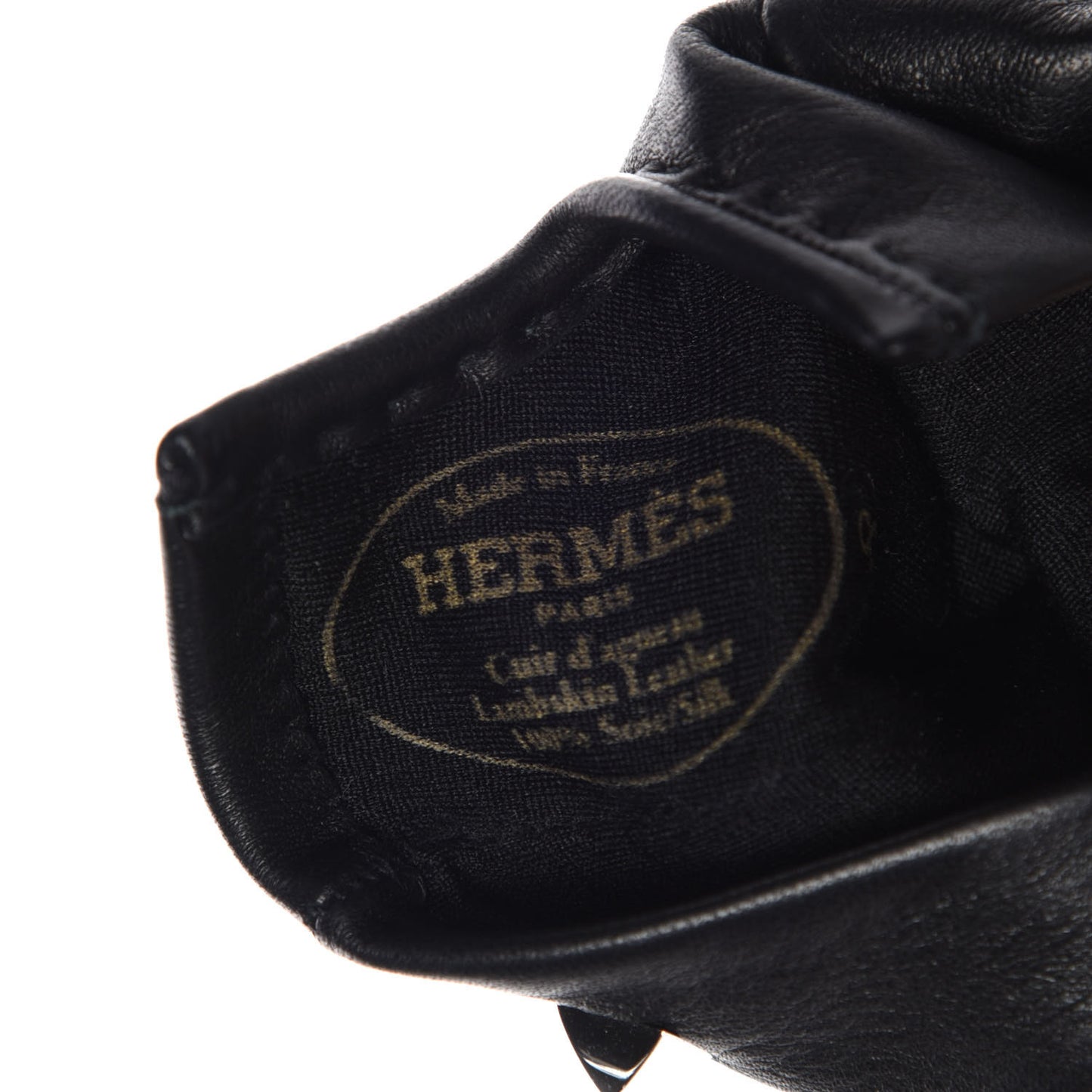 Lambskin Icone Gloves 8 Black