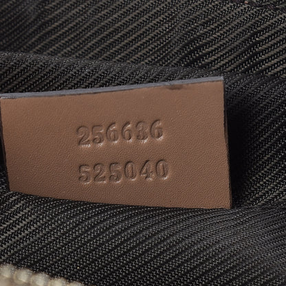 Gucci Monogram Web Small Cosmetic Case Bordeaux 7 of 10