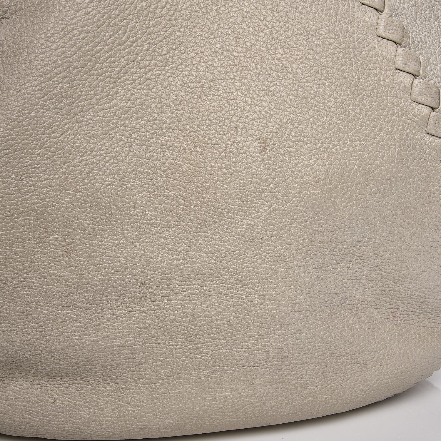 Bottega Veneta Cervo Deerskin Large Hobo Bianco White 11 of 17