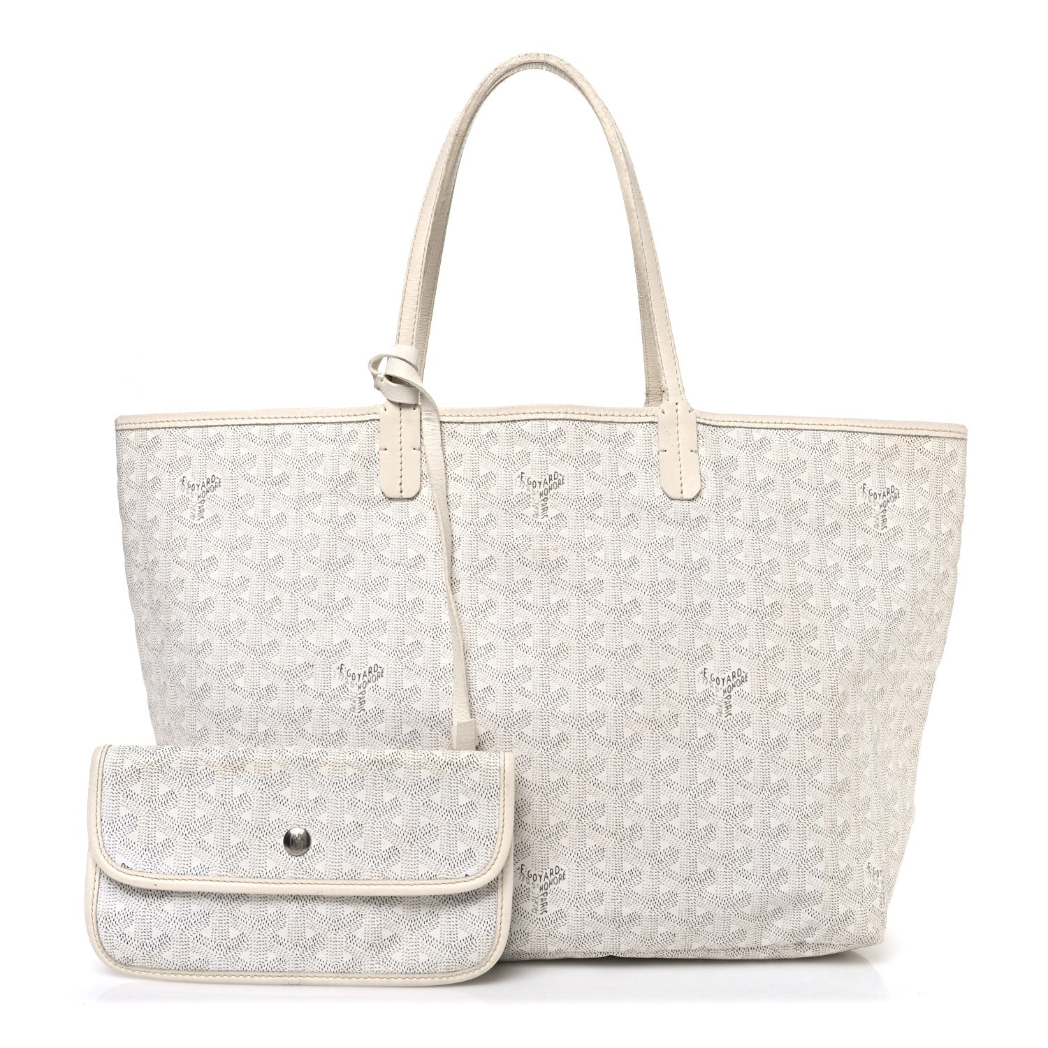 Goyard Goyardine Saint Louis PM White 3 of 12