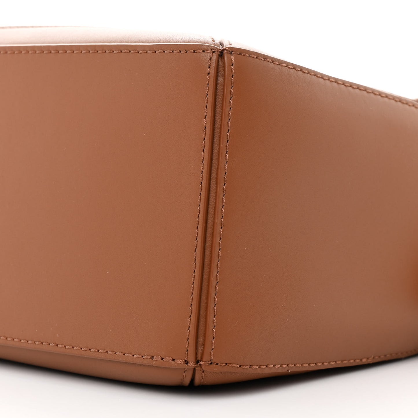 Satin Calfskin Small Puzzle Bag Pecan