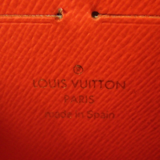 Louis Vuitton Monogram Graffiti Zippy Wallet Orange 8 of 9