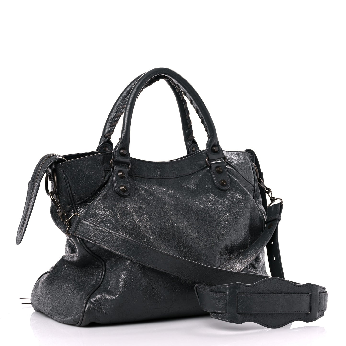 Agneau Classic Hardware Velo Gris Fossile
