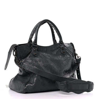 Balenciaga Agneau Classic Hardware Velo Gris Fossile 3 of 19