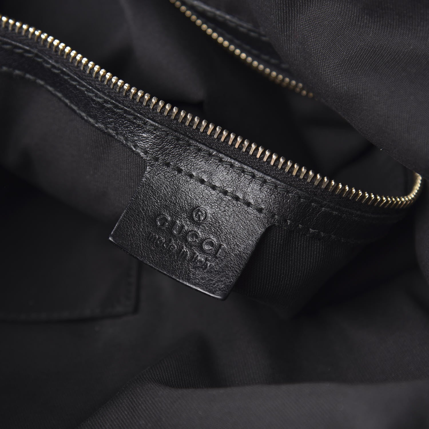 Gucci Monogram Pelham Medium Hobo Black 8 of 14