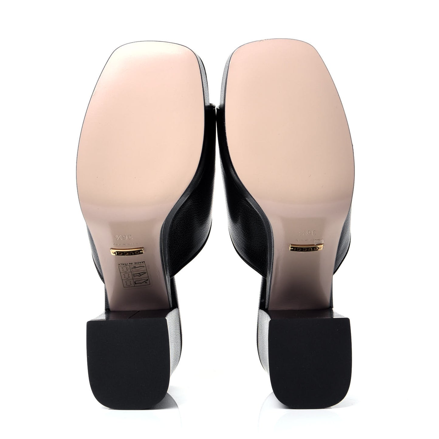 Granada Kid Houdan Platform Slide Sandals 36.5 Black