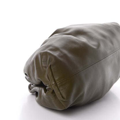 Bottega Veneta Smooth Butter Calf The Pouch Oversized Clutch Mustard 5 of 10