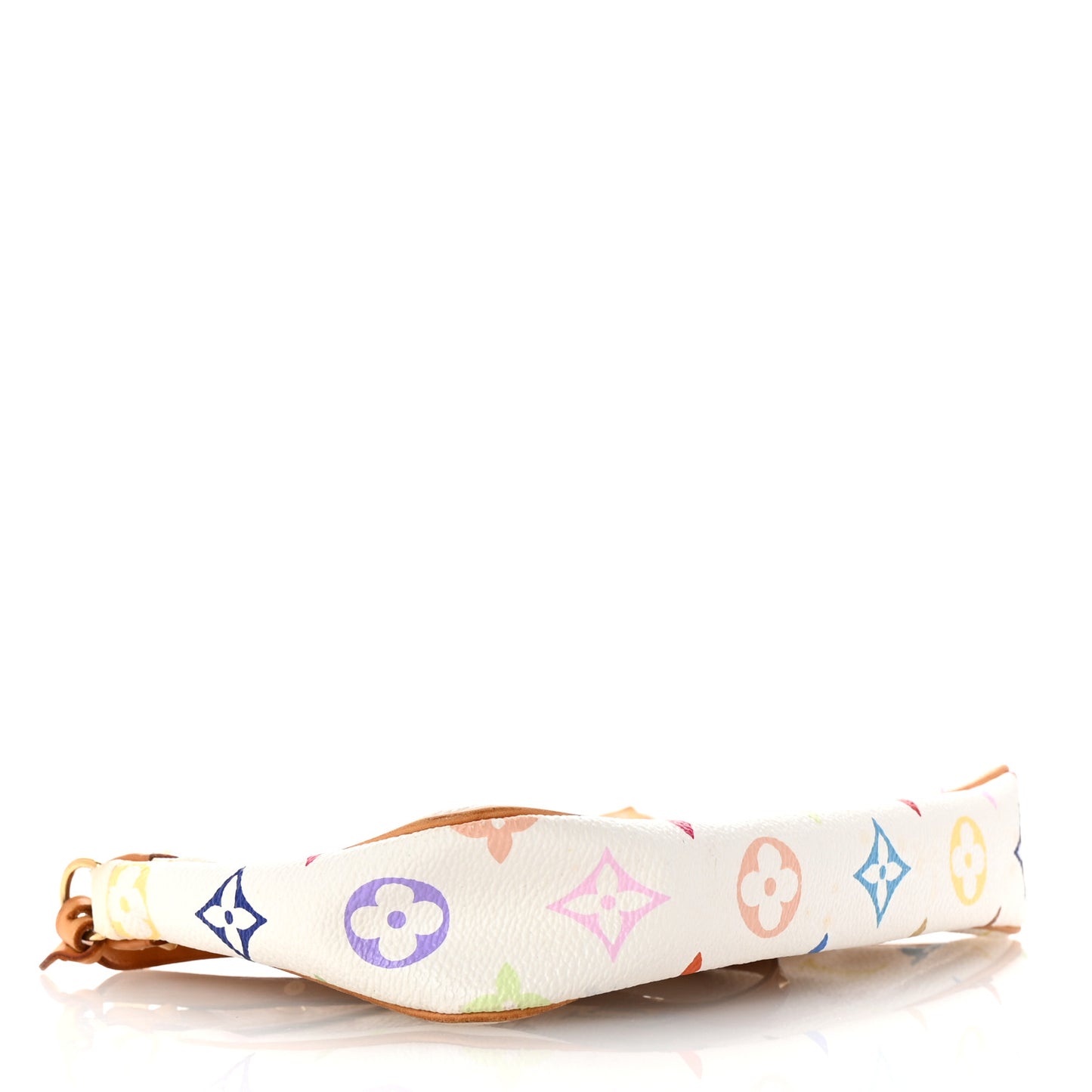 Monogram Multicolor Pochette Accessories White
