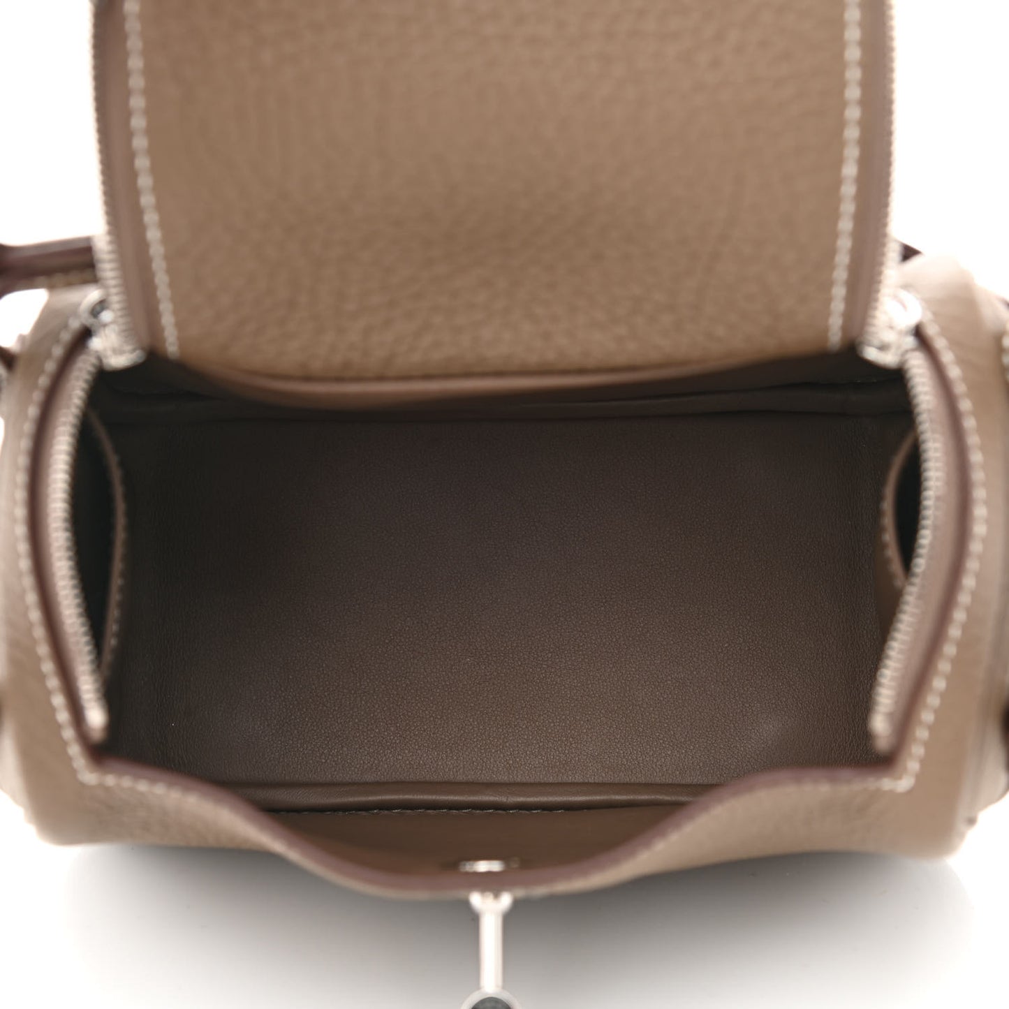 Taurillon Clemence Mini Lindy 20 Etoupe