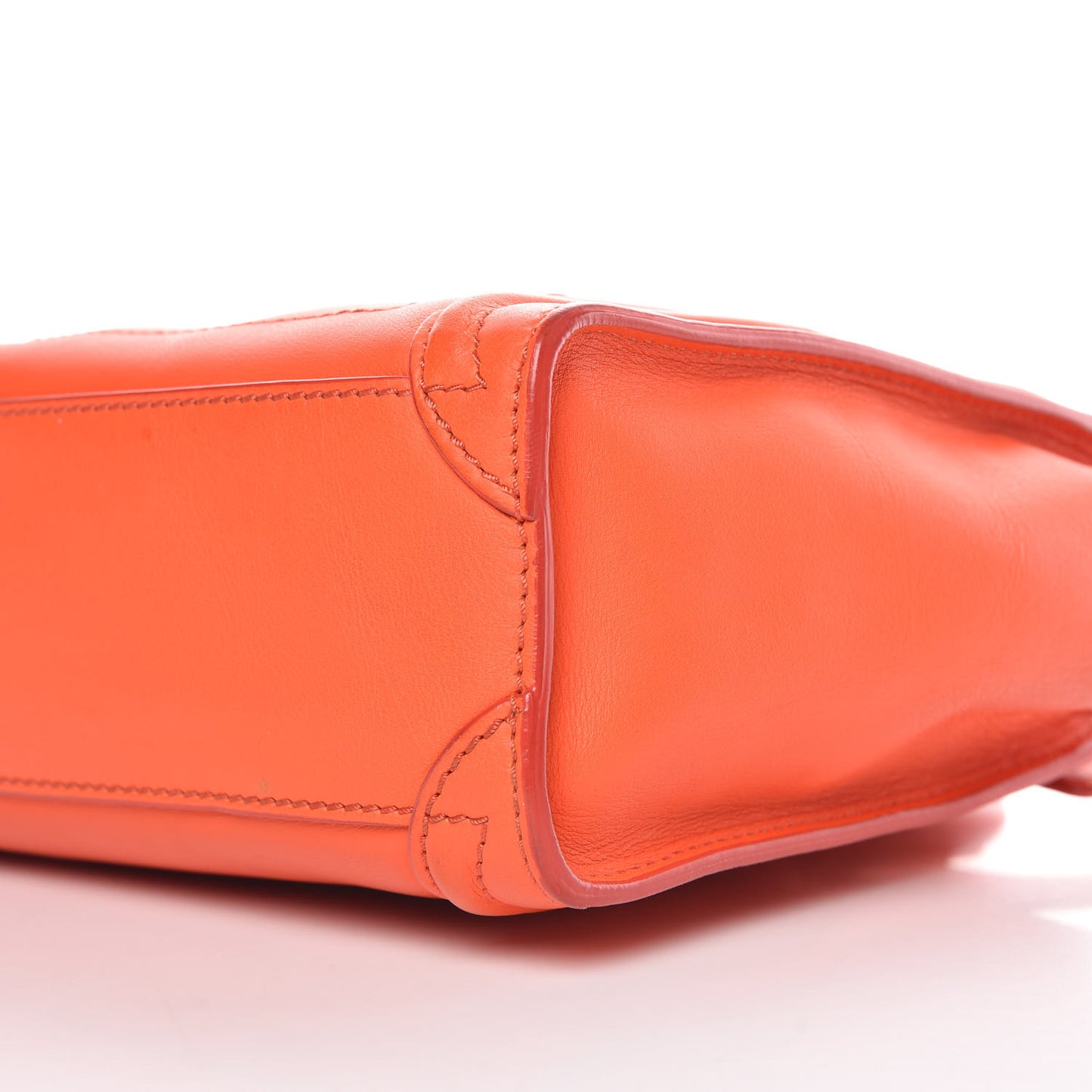 Smooth Calfskin Nano Luggage Fluo Orange