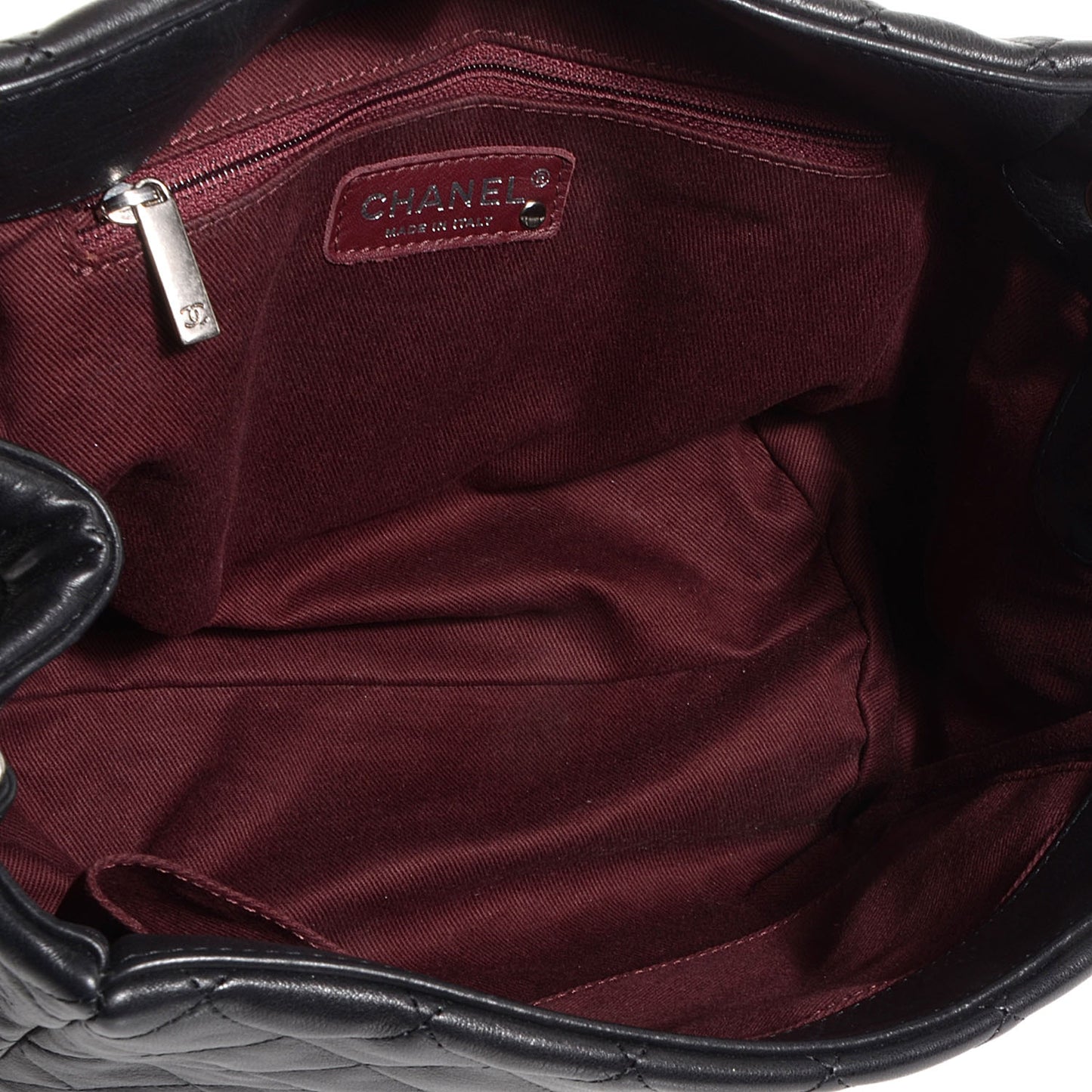 Calfskin Quilted Istanbul Accordion Flap Black
